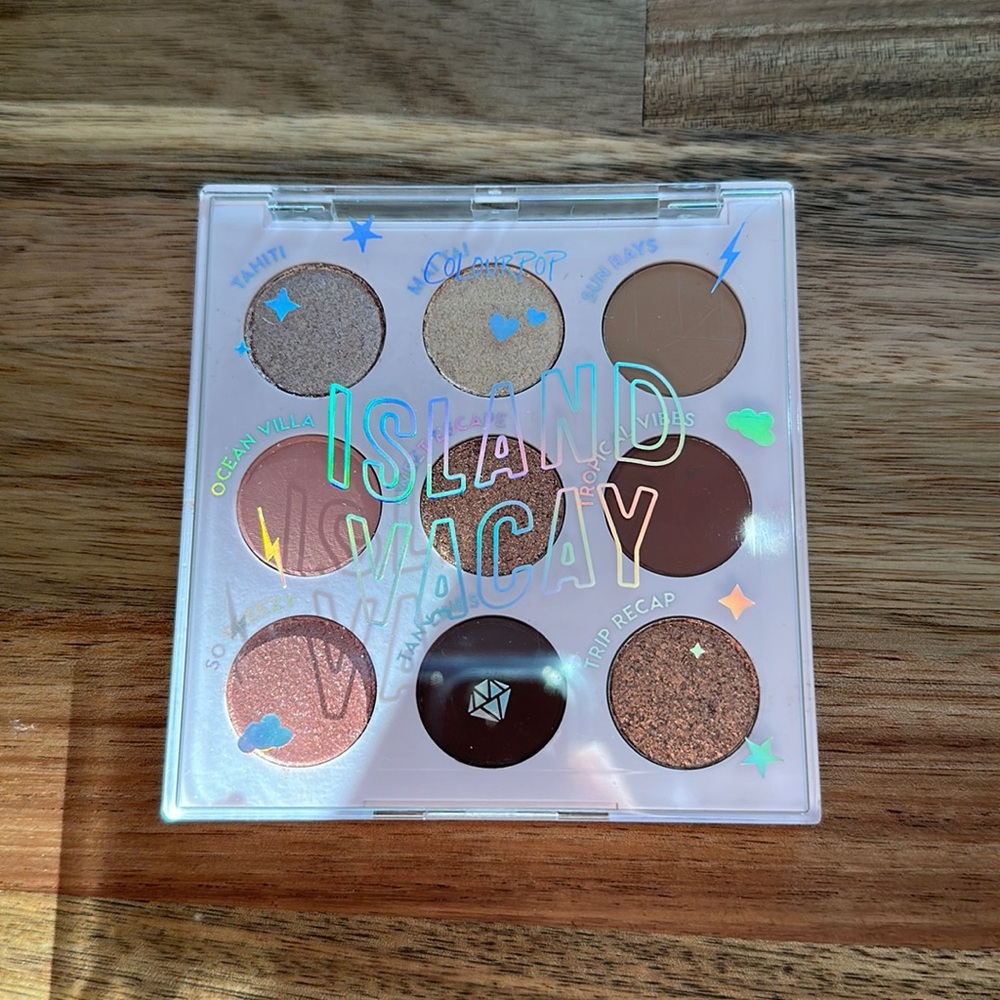 Colourpop Island Vacay Eyeshadow Palette